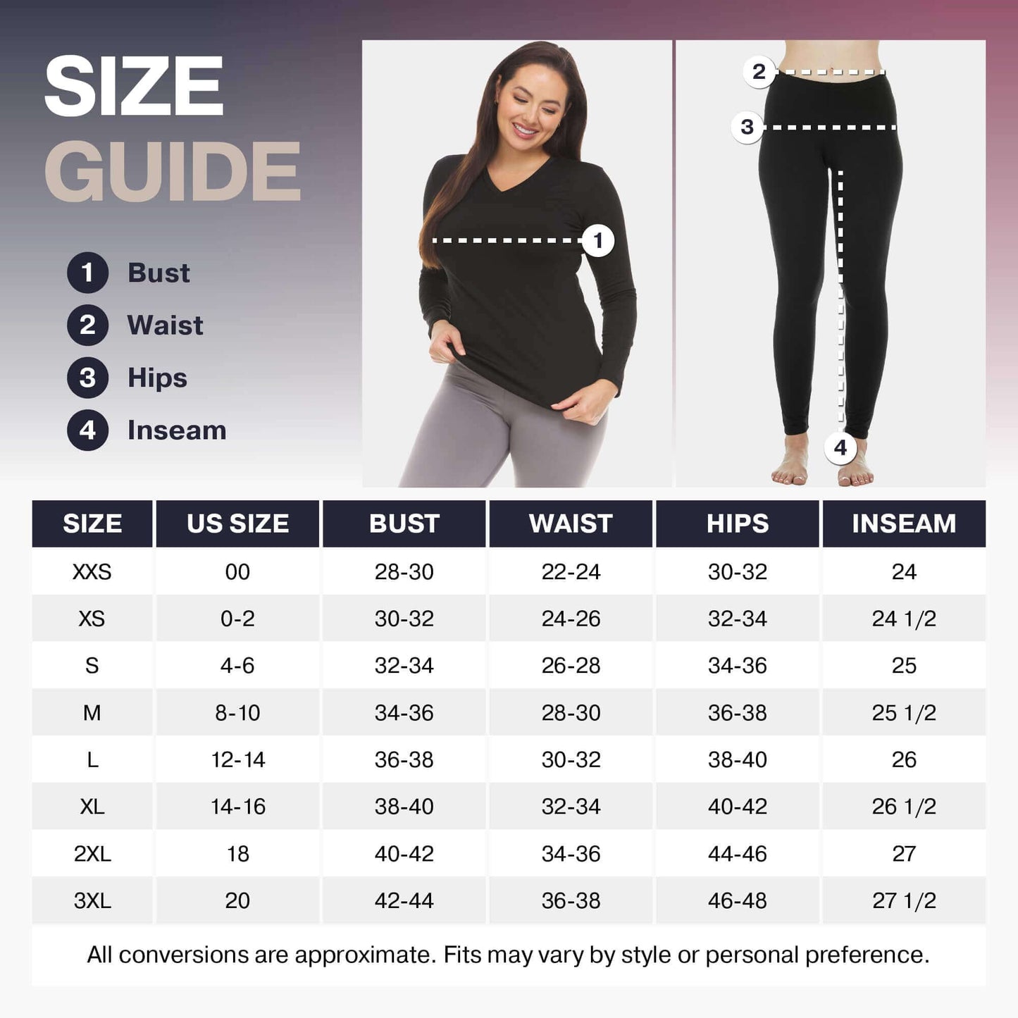 Image Showing Thermajane Long Johns Thermal Underwear for Women Fleece Lined Base Layer - Product Type Women's Base Layer Set - Buy Now $28.99 - Adventure Gear from Global Trekker