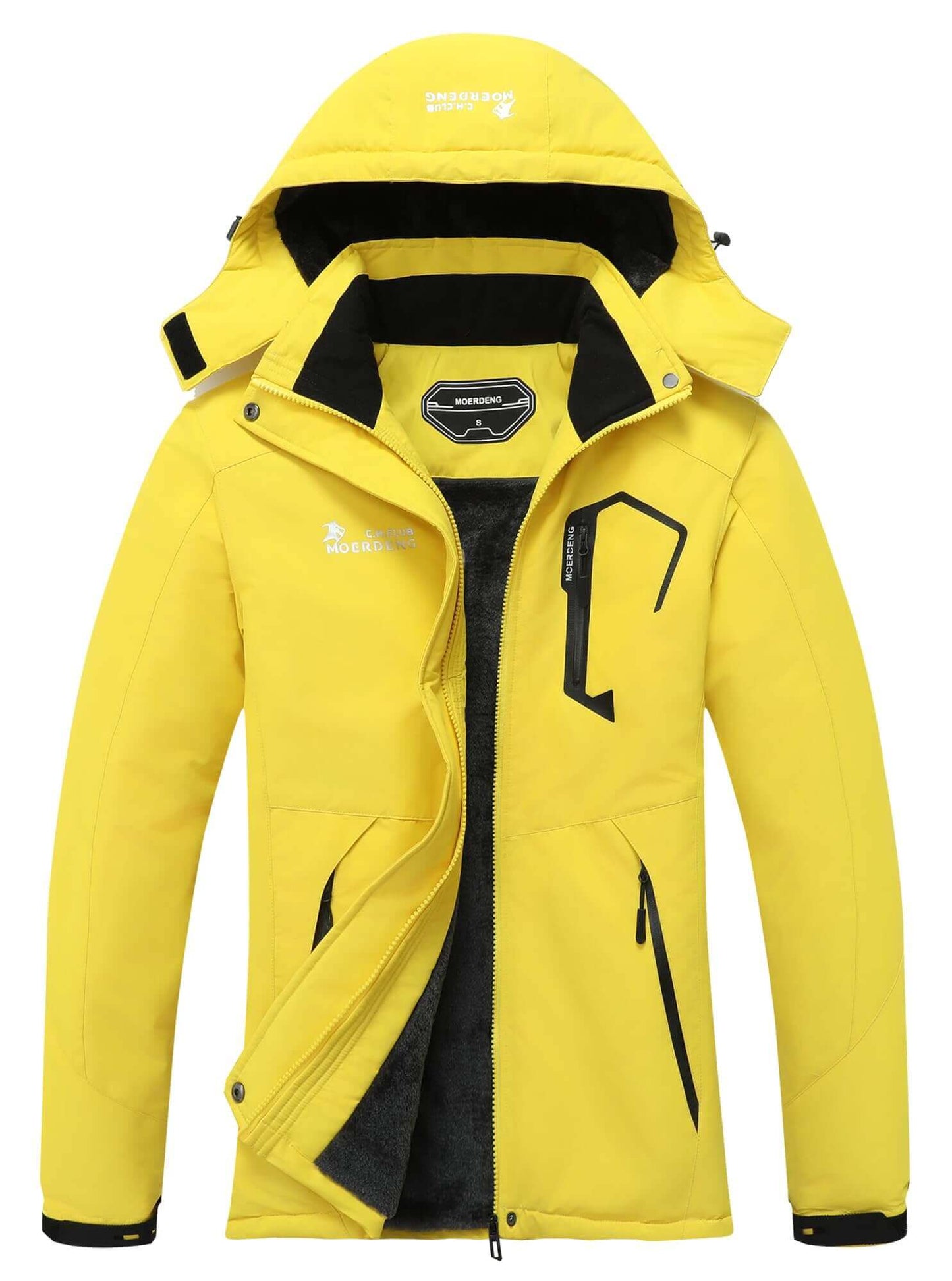 Image Showing MOERDENG Women's Waterproof Ski Jacket Warm Winter Snow Coat - Product Type Ski Jacket - Buy Now $79.74 - Adventure Gear from Global Trekker