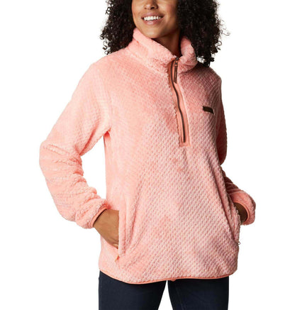 Image Showing Columbia Women's Fire Side Sherpa 1/4 Zip - Product Type Jacket - Buy Now $70.69 - Adventure Gear from Global Trekker