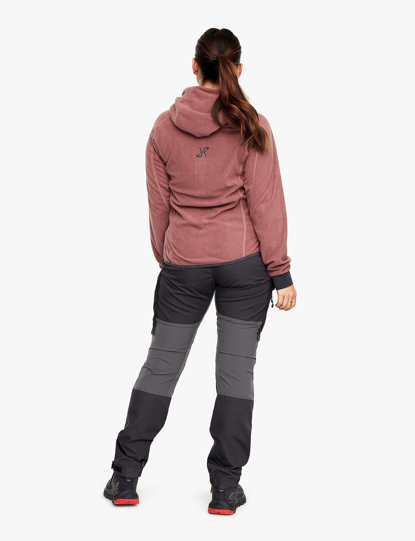 Image Showing RevolutionRace Women's Trekker Hoodie, Fleece Jacket Great for Hiking and Outdoor Adventures - Product Type Jacket - Buy Now $85.55 - Adventure Gear from Global Trekker