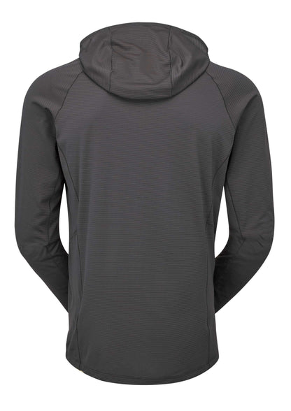 Image Showing Rab Men's Sonic Hoody - Lightweight Breathable Baselayer Shirt for Hiking & Trail Running - Product Type Men's Baselayer Shirt - Buy Now $101.50 - Adventure Gear from Global Trekker