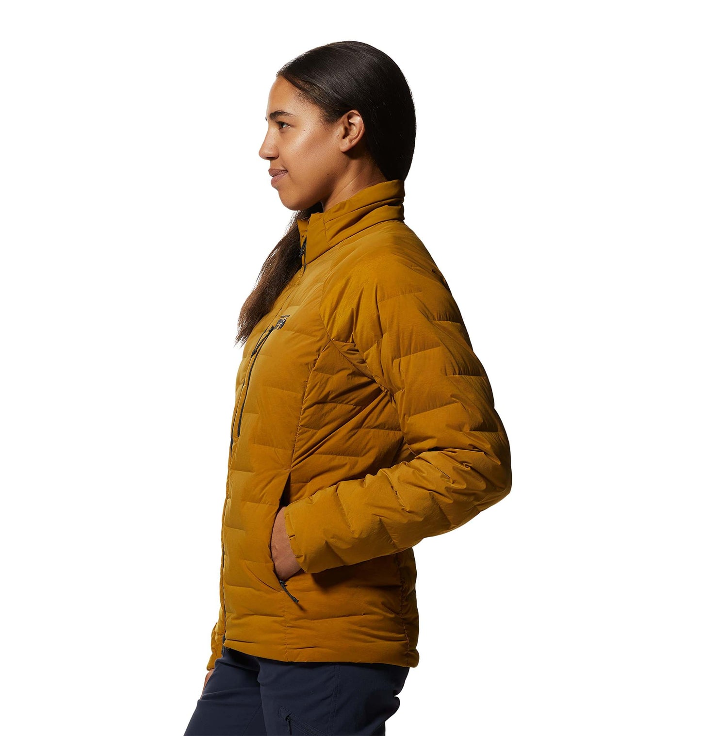 Image Showing Mountain Hardwear Women's StretchDown Jacket - Product Type Jacket - Buy Now $205.86 - Adventure Gear from Global Trekker