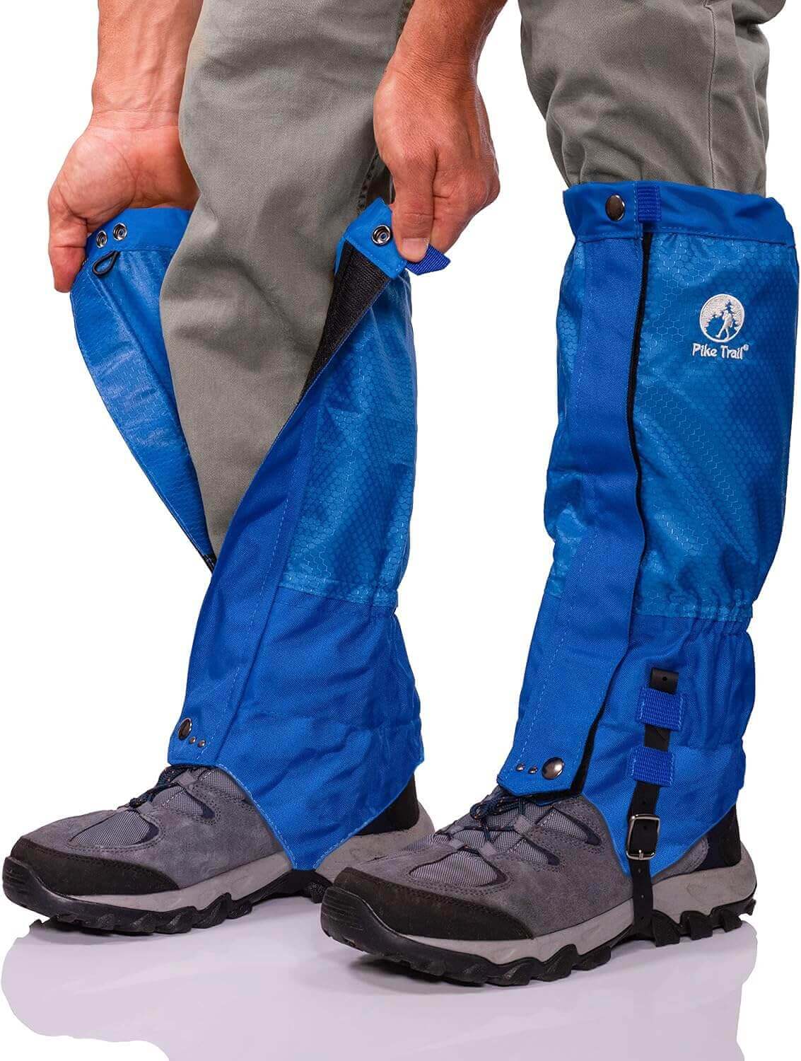 Image Showing Pike Trail Waterproof Adjustable Leg Gaiters: for Hiking in Mud, Sand, and Snow - Product Type Gaiters - Buy Now $57.03 - Adventure Gear from Global Trekker