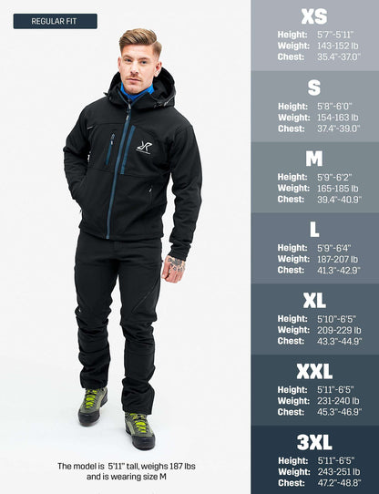 Image Showing RevolutionRace Men’s Hiball Jacket, Ventilated and Water Repellent Jacket for All Outdoor Activities - Product Type Jacket - Buy Now $230.55 - Adventure Gear from Global Trekker