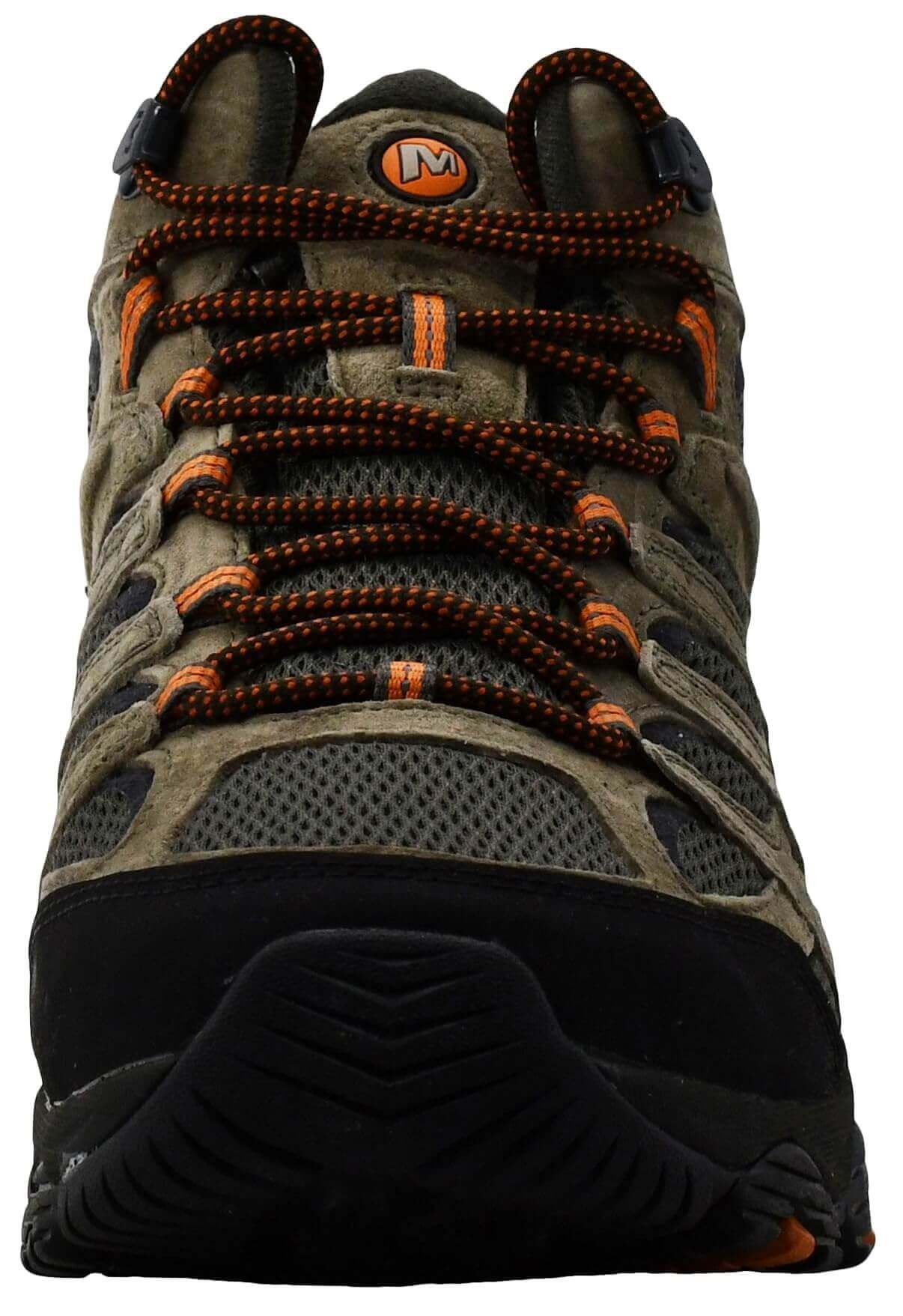 Image Showing Merrell Men's Moab 3 Mid Waterproof Hiking Boot - Product Type Footwear - Buy Now $192.66 - Adventure Gear from Global Trekker