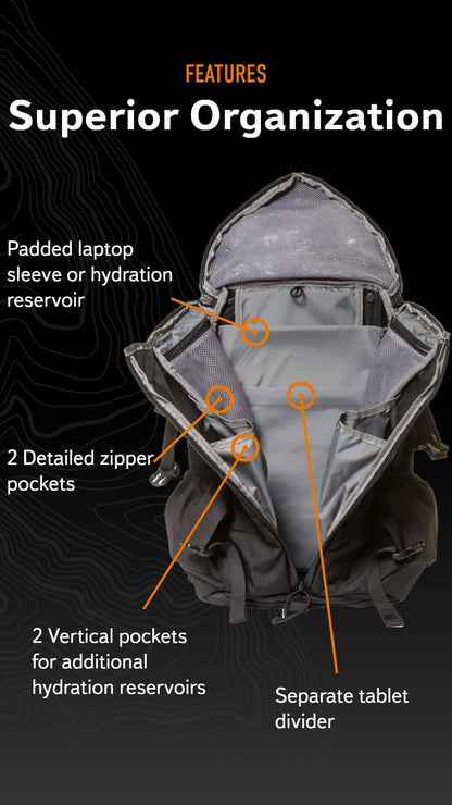 Image Showing Mystery Ranch 2 Day Backpack - Tactical Daypack - Product Type backpack - Buy Now $332.05 - Adventure Gear from Global Trekker