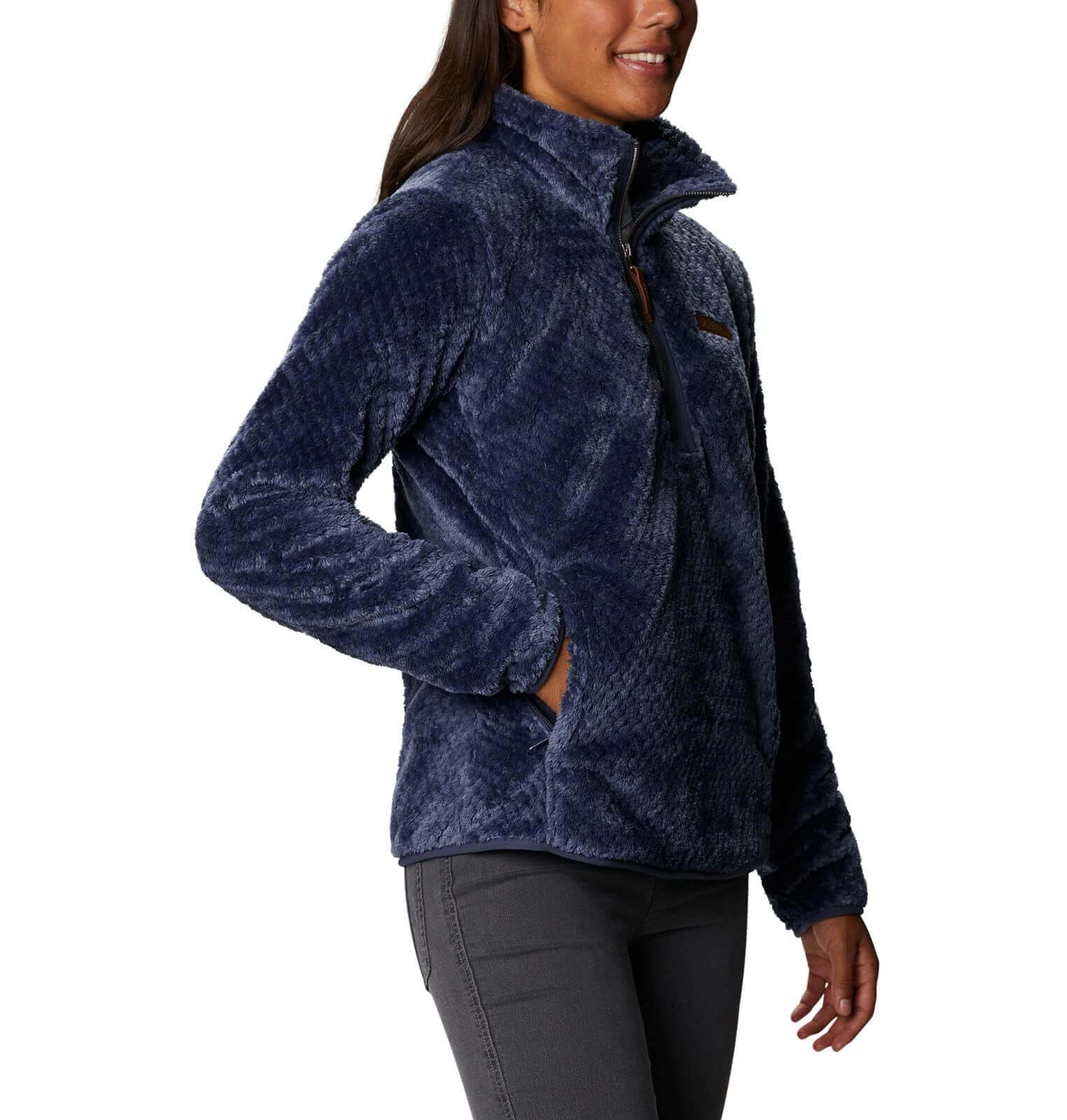 Image Showing Columbia Women's Fire Side Sherpa 1/4 Zip - Product Type Jacket - Buy Now $70.69 - Adventure Gear from Global Trekker