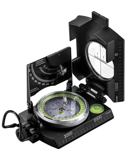 Image Showing Eyeskey Multifunctional Military Sighting Navigation Compass with Inclinometer - Product Type Magnetic Navigational Compasses - Buy Now $40.59 - Adventure Gear from Global Trekker