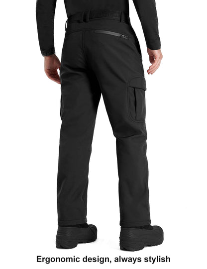 Image Showing FREE SOLDIER Men's Outdoor Softshell Fleece Lined Cargo Pants - Product Type Pants - Buy Now $65.24 - Adventure Gear from Global Trekker