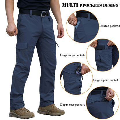 Image Showing Men's Quick Dry Hiking Pants Lightweight Water-Resistant - Product Type Pants - Buy Now $47.84 - Adventure Gear from Global Trekker