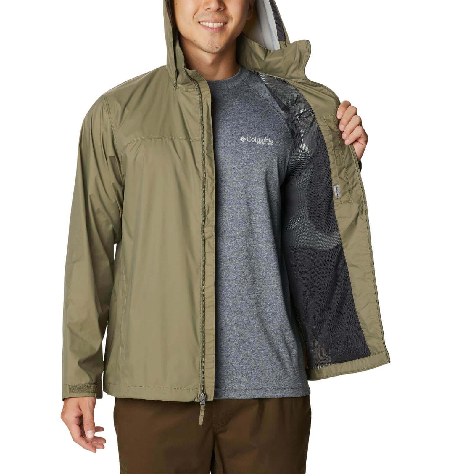 Image Showing Columbia Men's Glennaker Lake Jacket - Product Type Men's Rain Jacket - Buy Now $123.25 - Adventure Gear from Global Trekker