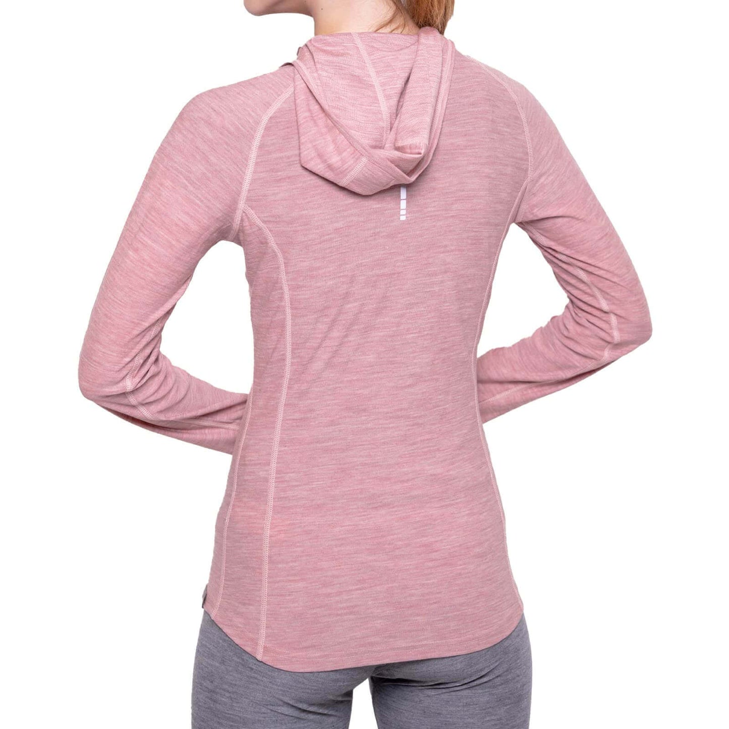 Image Showing MERIWOOL Women’s Base Layer Hoodie Lightweight Merino Wool Long Sleeve Thermal - Product Type Women's Base Layer Hoodie - Buy Now $92.80 - Adventure Gear from Global Trekker