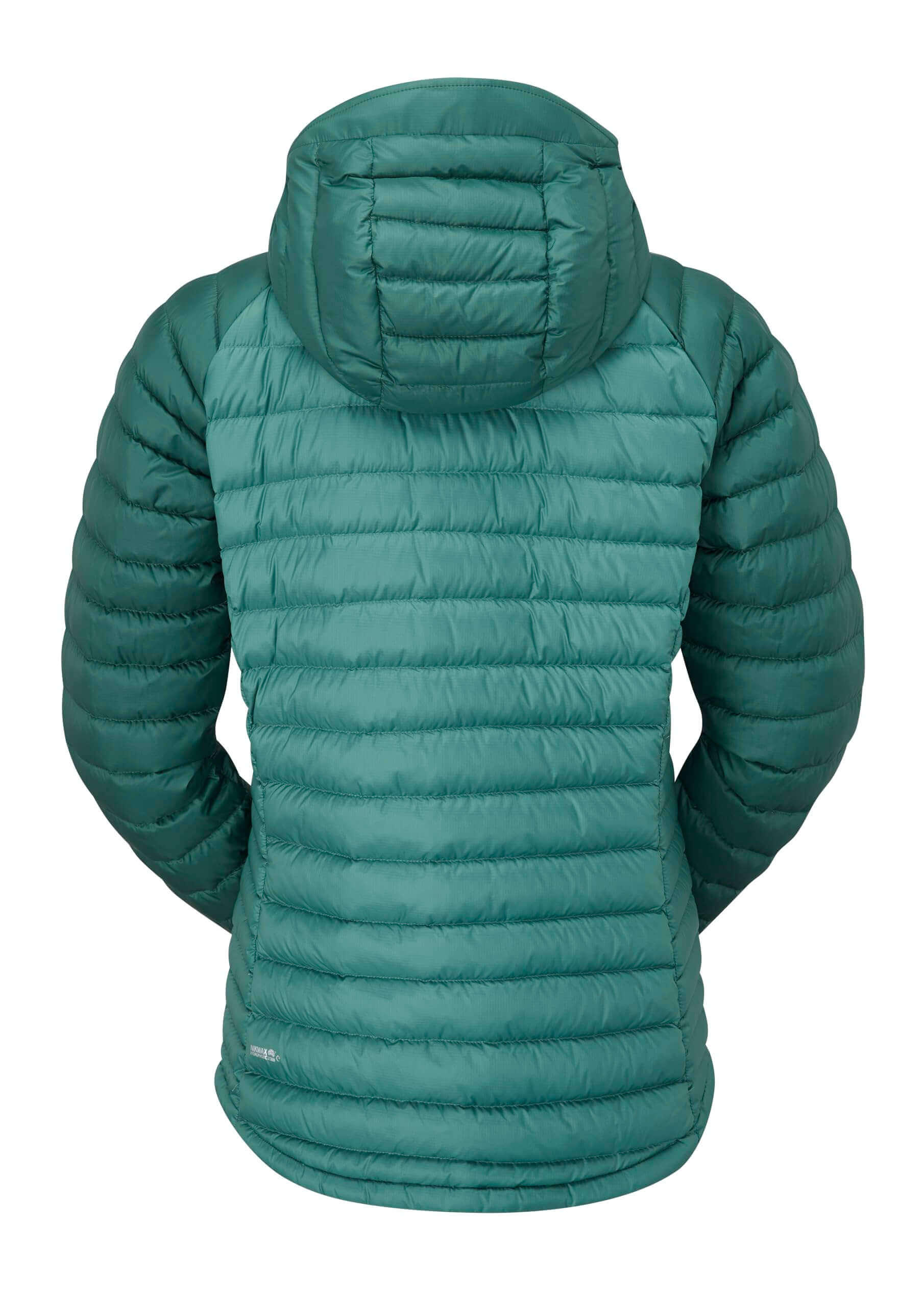 Image Showing Rab Women's Microlight Alpine 700-Fill Down Hooded Puffer Jacket for Hiking & Skiing - Product Type Puffer Jacket - Buy Now $427.75 - Adventure Gear from Global Trekker