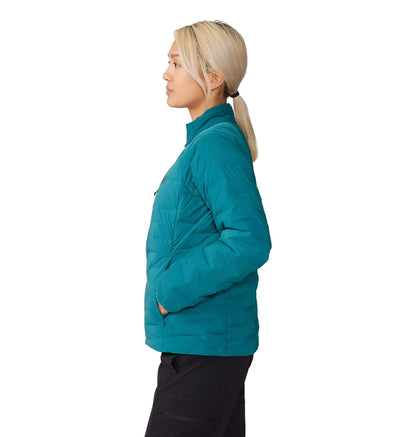 Image Showing Mountain Hardwear Women's StretchDown Jacket - Product Type Jacket - Buy Now $205.86 - Adventure Gear from Global Trekker