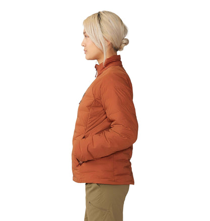 Image Showing Mountain Hardwear Women's StretchDown Jacket - Product Type Jacket - Buy Now $205.86 - Adventure Gear from Global Trekker