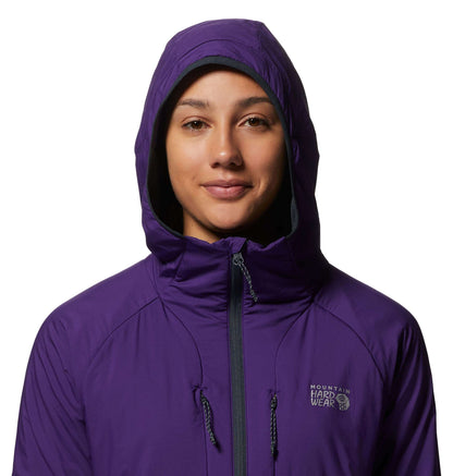 Image Showing Mountain Hardwear Women's KOR Airshell Warm Jacket - Product Type Jacket - Buy Now $290.00 - Adventure Gear from Global Trekker