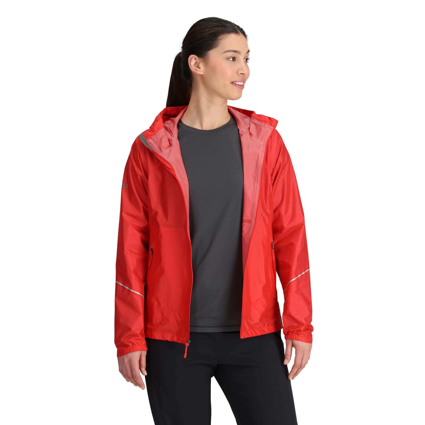 Image Showing Outdoor Research Women's Helium Rain Jacket - Product Type Jacket - Buy Now $260.93 - Adventure Gear from Global Trekker