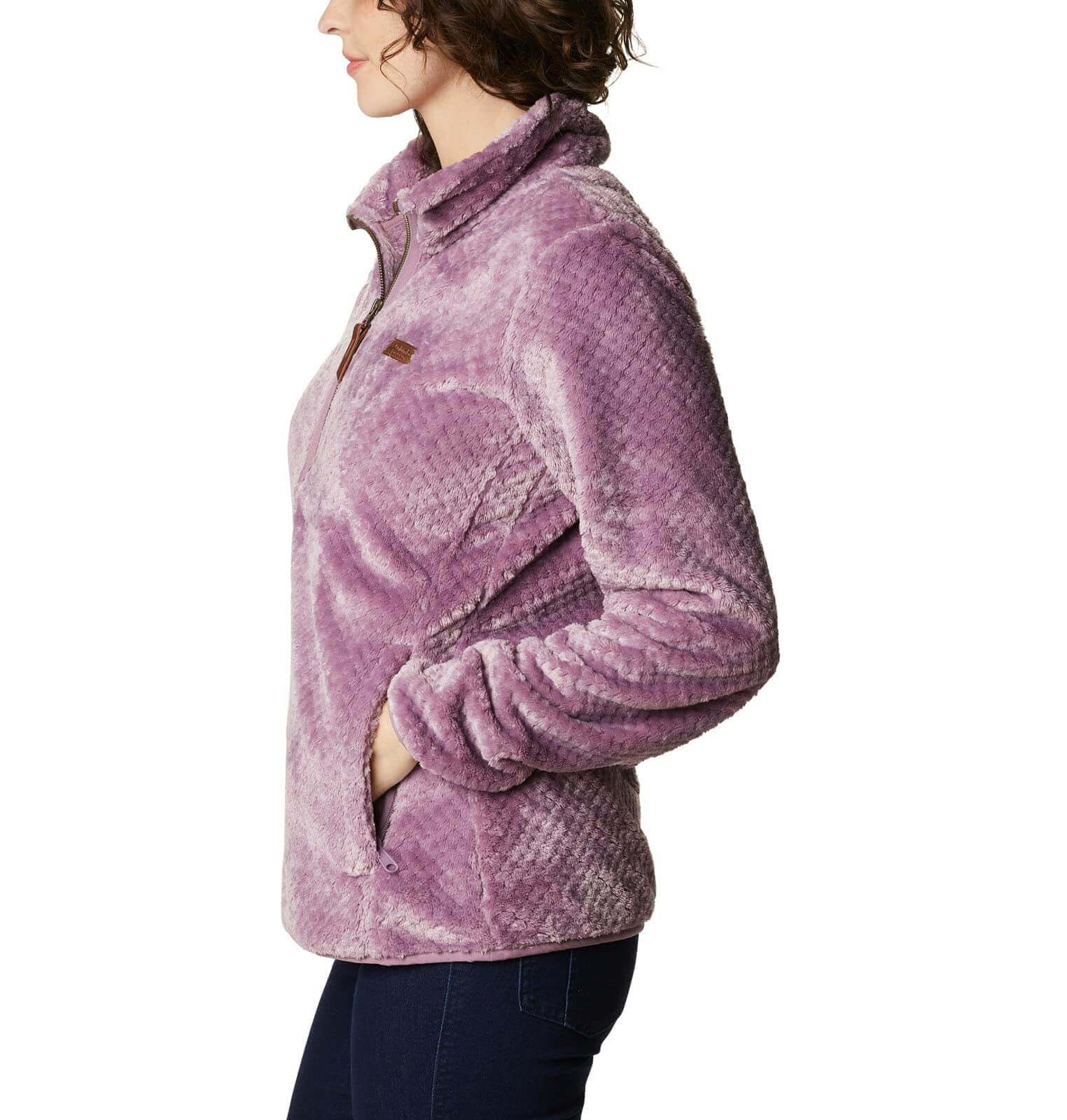 Image Showing Columbia Women's Fire Side Sherpa 1/4 Zip - Product Type Jacket - Buy Now $70.69 - Adventure Gear from Global Trekker