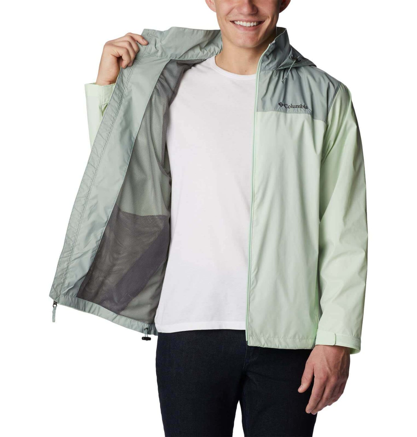 Image Showing Columbia Men's Glennaker Lake Jacket - Product Type Men's Rain Jacket - Buy Now $123.25 - Adventure Gear from Global Trekker