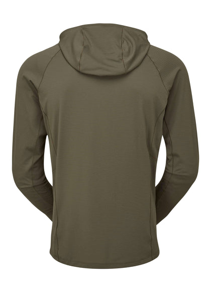 Image Showing Rab Men's Sonic Hoody - Lightweight Breathable Baselayer Shirt for Hiking & Trail Running - Product Type Men's Baselayer Shirt - Buy Now $101.50 - Adventure Gear from Global Trekker