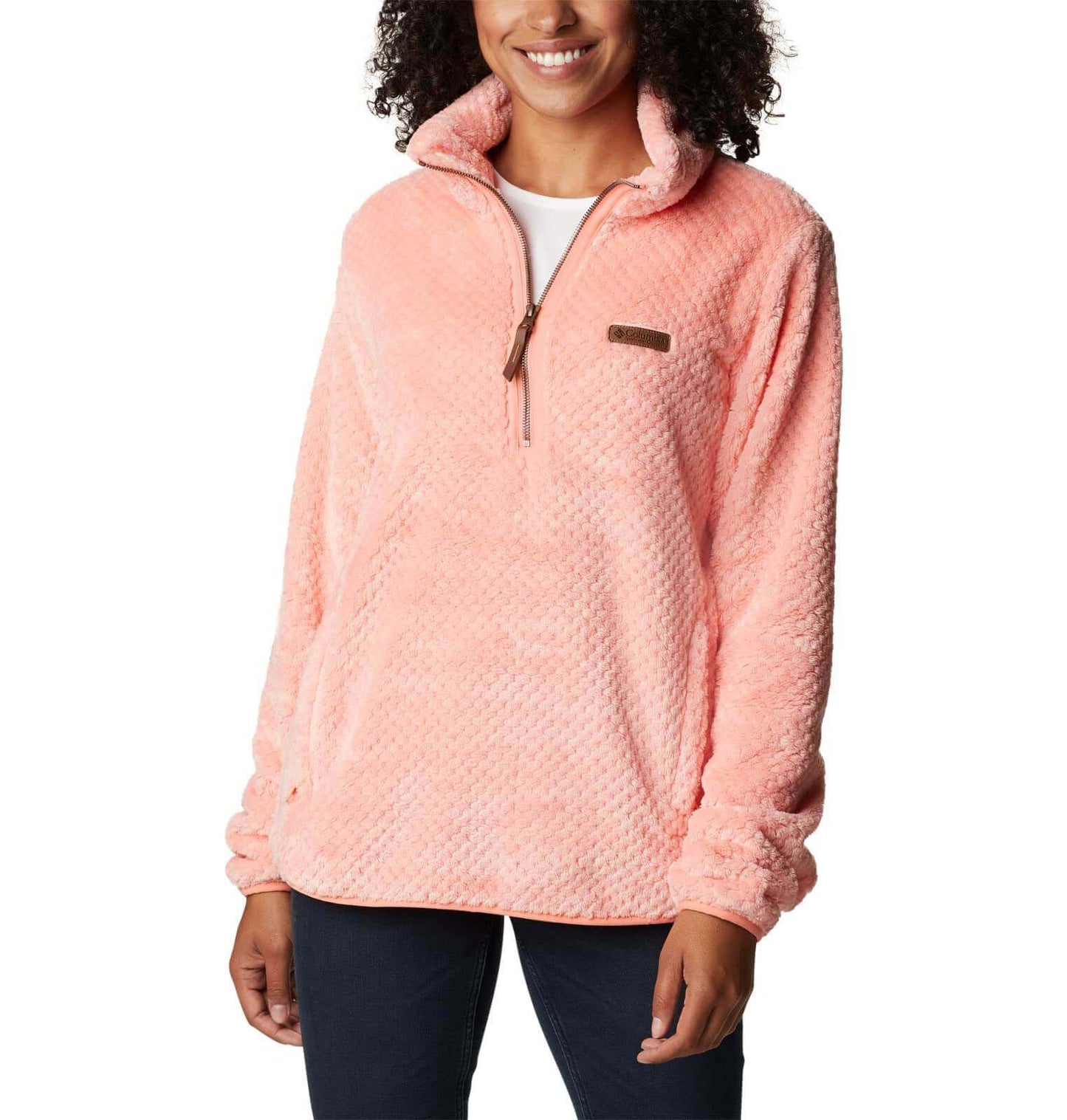 Image Showing Columbia Women's Fire Side Sherpa 1/4 Zip - Product Type Jacket - Buy Now $70.69 - Adventure Gear from Global Trekker