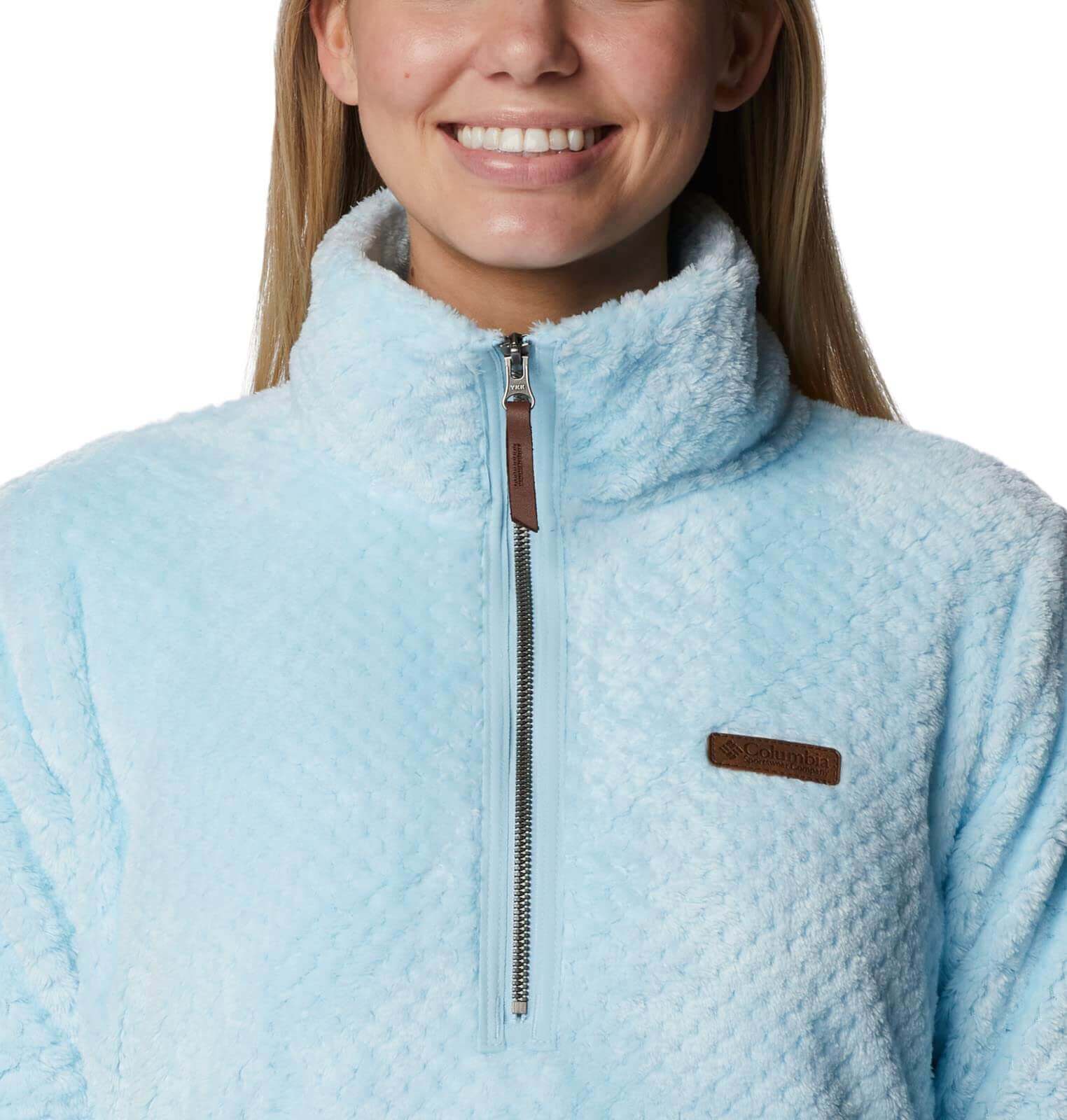 Image Showing Columbia Women's Fire Side Sherpa 1/4 Zip - Product Type Jacket - Buy Now $70.69 - Adventure Gear from Global Trekker