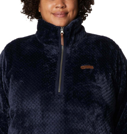 Image Showing Columbia Women's Fire Side Sherpa 1/4 Zip - Product Type Jacket - Buy Now $70.69 - Adventure Gear from Global Trekker