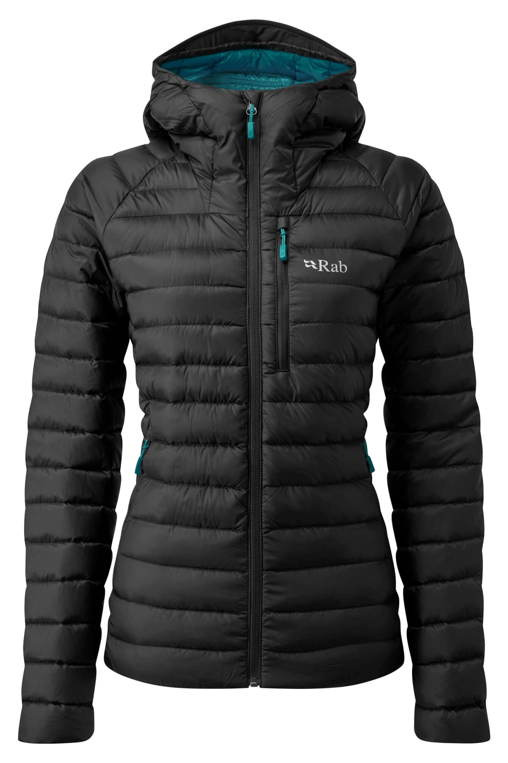 Image Showing Rab Women's Microlight Alpine 700-Fill Down Hooded Puffer Jacket for Hiking & Skiing - Product Type Puffer Jacket - Buy Now $427.75 - Adventure Gear from Global Trekker