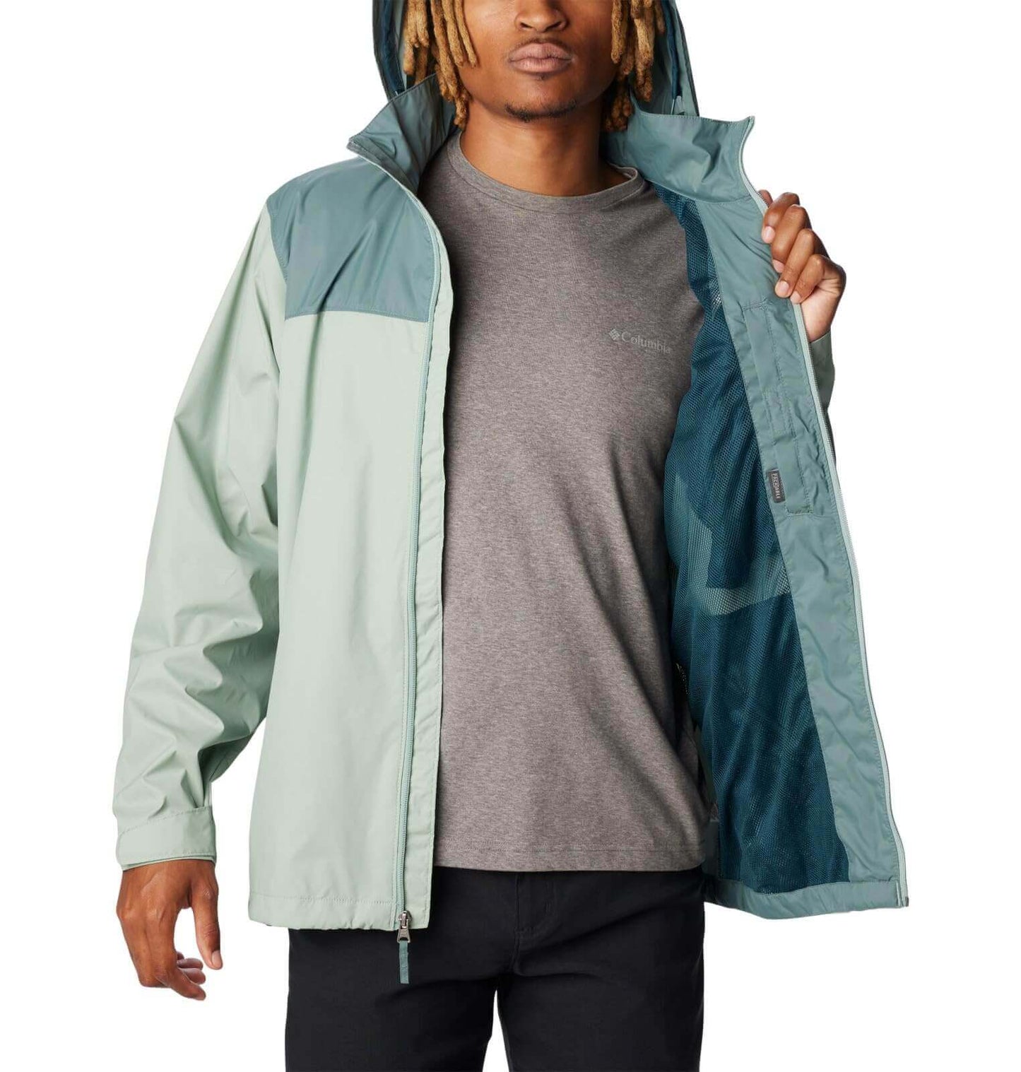 Image Showing Columbia Men's Glennaker Lake Jacket - Product Type Men's Rain Jacket - Buy Now $123.25 - Adventure Gear from Global Trekker