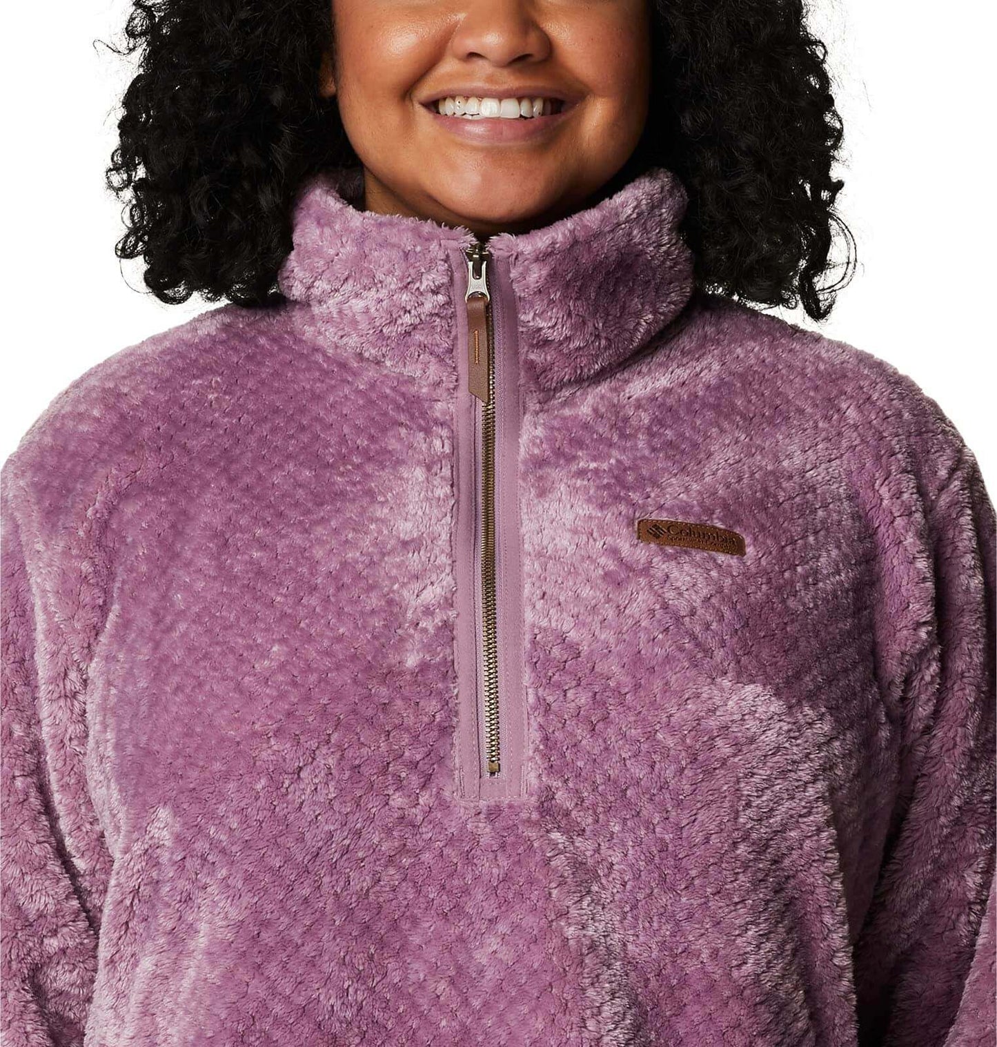 Image Showing Columbia Women's Fire Side Sherpa 1/4 Zip - Product Type Jacket - Buy Now $70.69 - Adventure Gear from Global Trekker