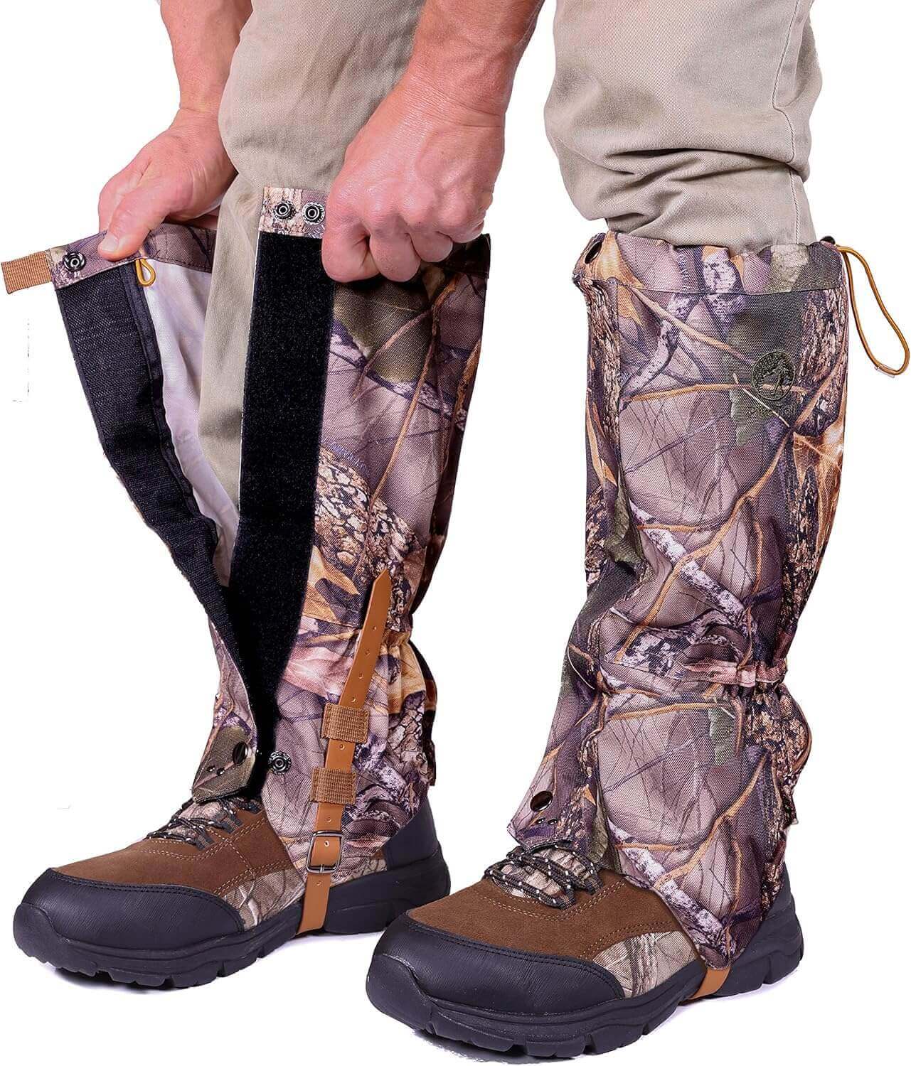 Image Showing Pike Trail Waterproof Adjustable Leg Gaiters: for Hiking in Mud, Sand, and Snow - Product Type Gaiters - Buy Now $60.89 - Adventure Gear from Global Trekker