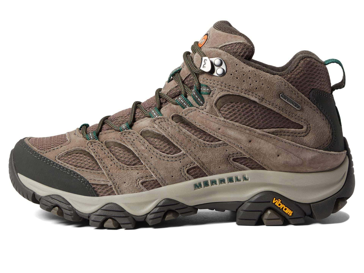 Image Showing Merrell Men's Moab 3 Mid Waterproof Hiking Boot - Product Type Footwear - Buy Now $278.12 - Adventure Gear from Global Trekker