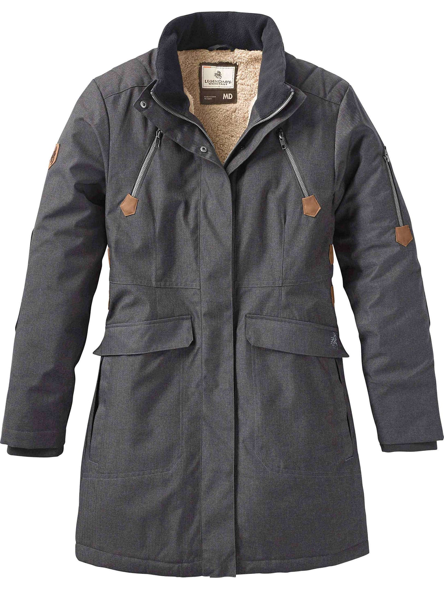 Image Showing Legendary Whitetails Women's Waterproof Anchorage Parka Winter Coat with Durable Removable Hood - Product Type Women's Parka - Buy Now $188.49 - Adventure Gear from Global Trekker