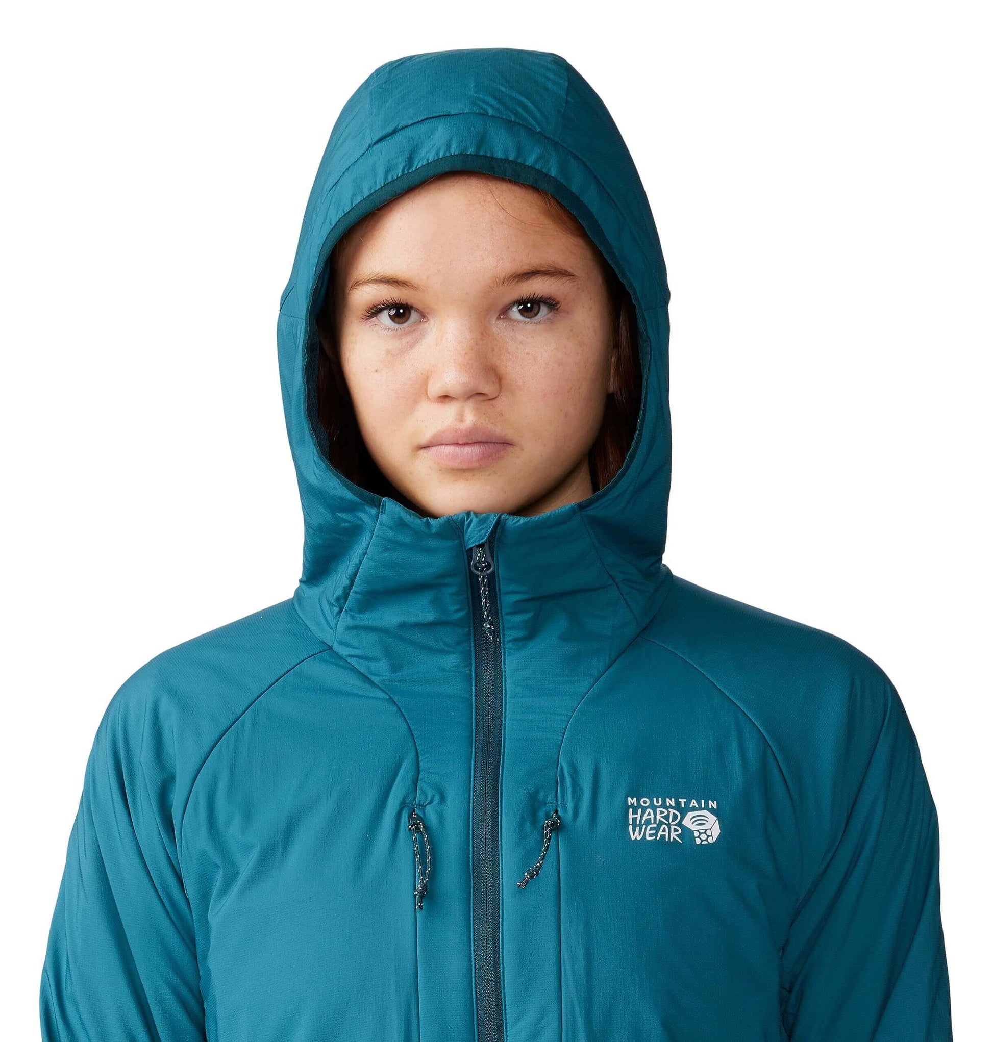 Image Showing Mountain Hardwear Women's KOR Airshell Warm Jacket - Product Type Jacket - Buy Now $290.00 - Adventure Gear from Global Trekker