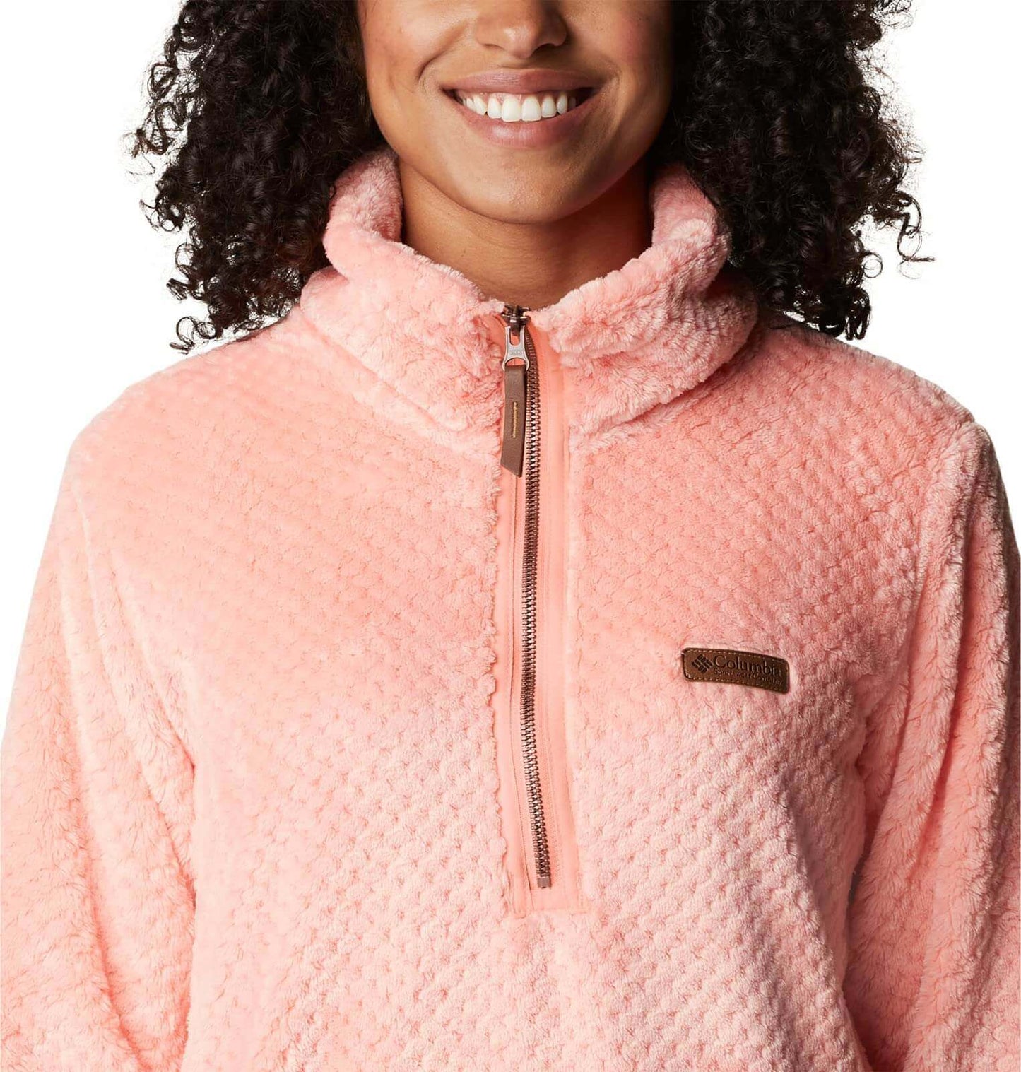 Image Showing Columbia Women's Fire Side Sherpa 1/4 Zip - Product Type Jacket - Buy Now $70.69 - Adventure Gear from Global Trekker