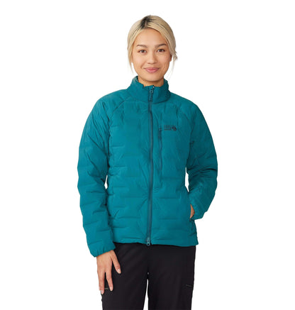 Image Showing Mountain Hardwear Women's StretchDown Jacket - Product Type Jacket - Buy Now $205.86 - Adventure Gear from Global Trekker