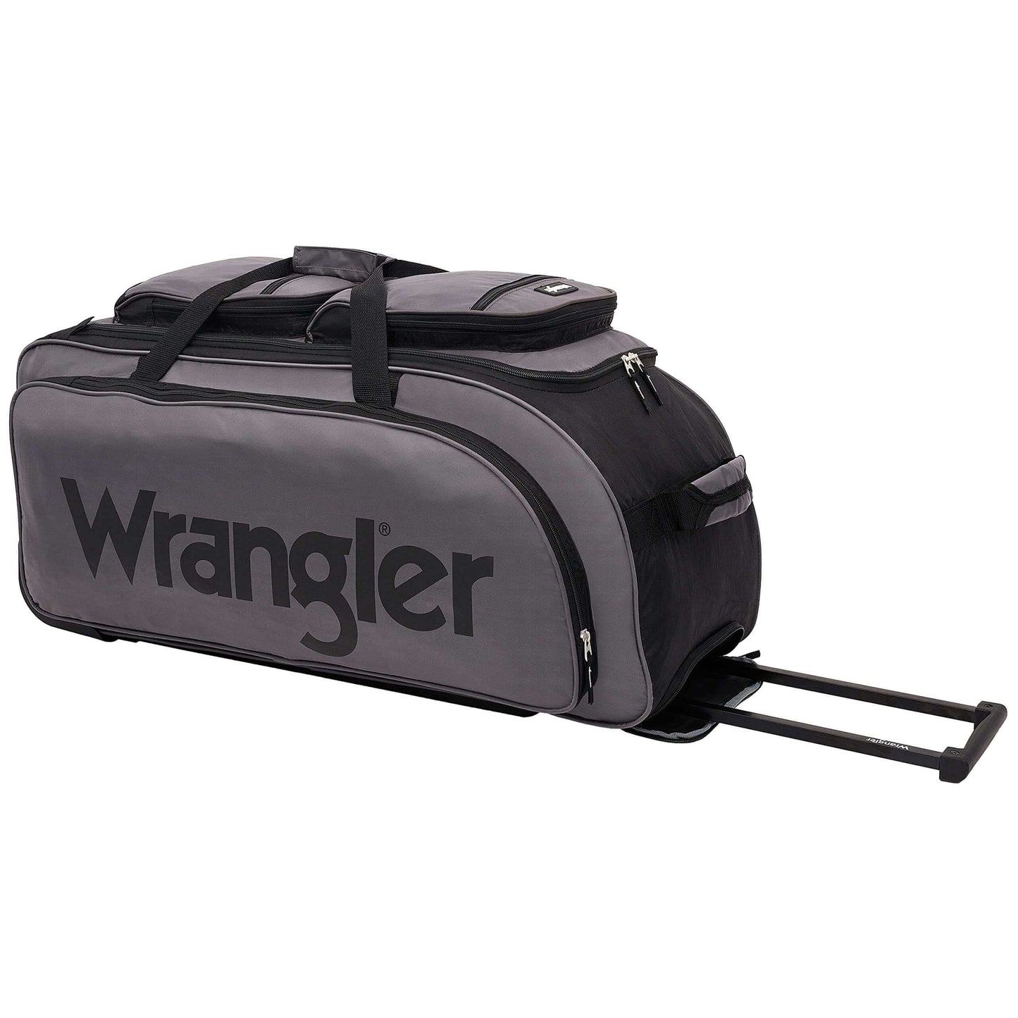 Image Showing Wrangler 30" Wesley Rolling Duffel Bag - Product Type Duffel Bag - Buy Now $63.80 - Adventure Gear from Global Trekker