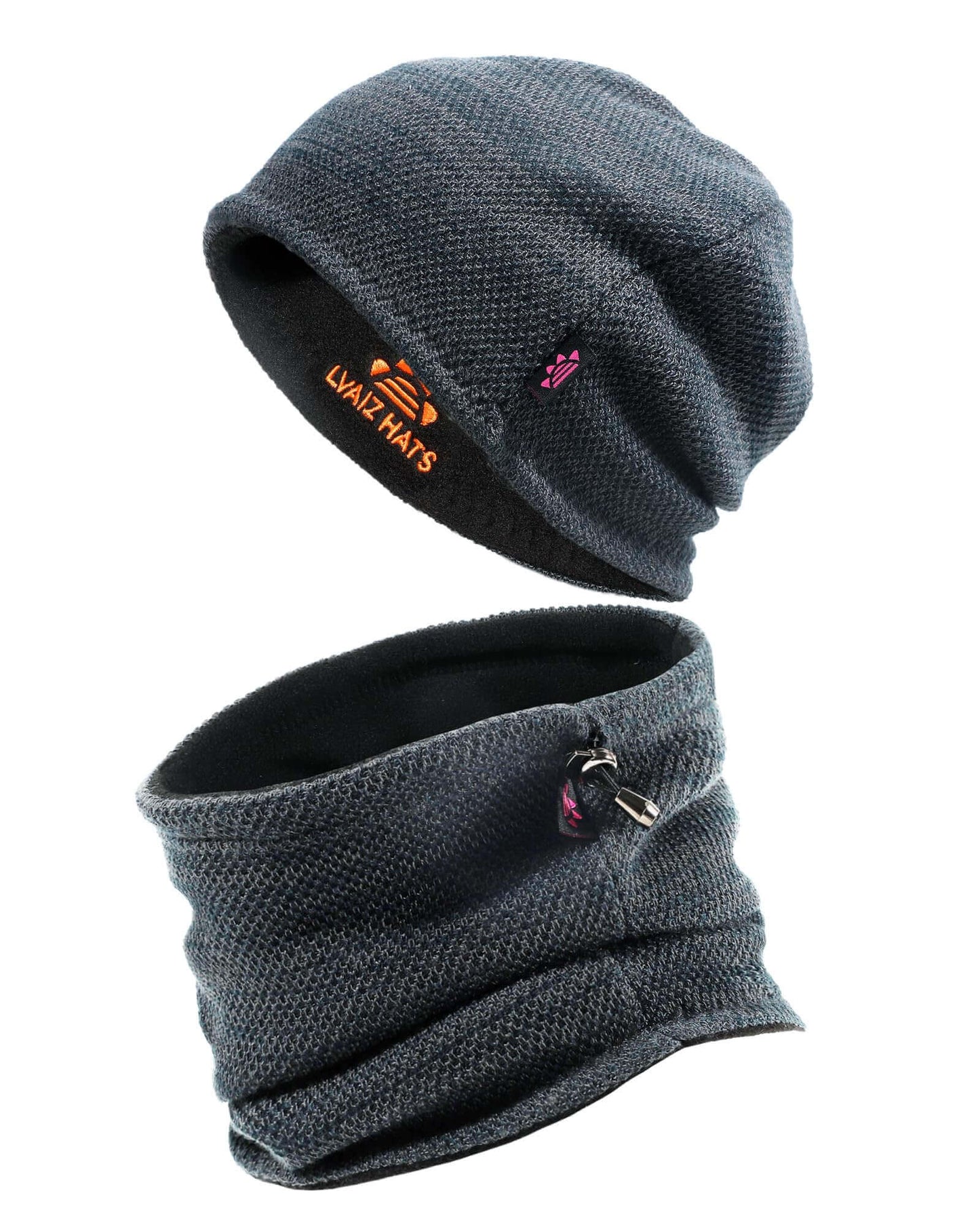 Image Showing Winter Beanie Skull Cap Neck Warmer Gaiter Set - Product Type Beanie - Buy Now $28.99 - Adventure Gear from Global Trekker