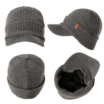 Image Showing TOP-EX Merino Wool Waterproof All Weather Brim Beanie - Product Type Beanie - Buy Now $48.71 - Adventure Gear from Global Trekker