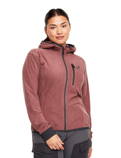 Image Showing RevolutionRace Women's Trekker Hoodie, Fleece Jacket Great for Hiking and Outdoor Adventures - Product Type Jacket - Buy Now $85.55 - Adventure Gear from Global Trekker