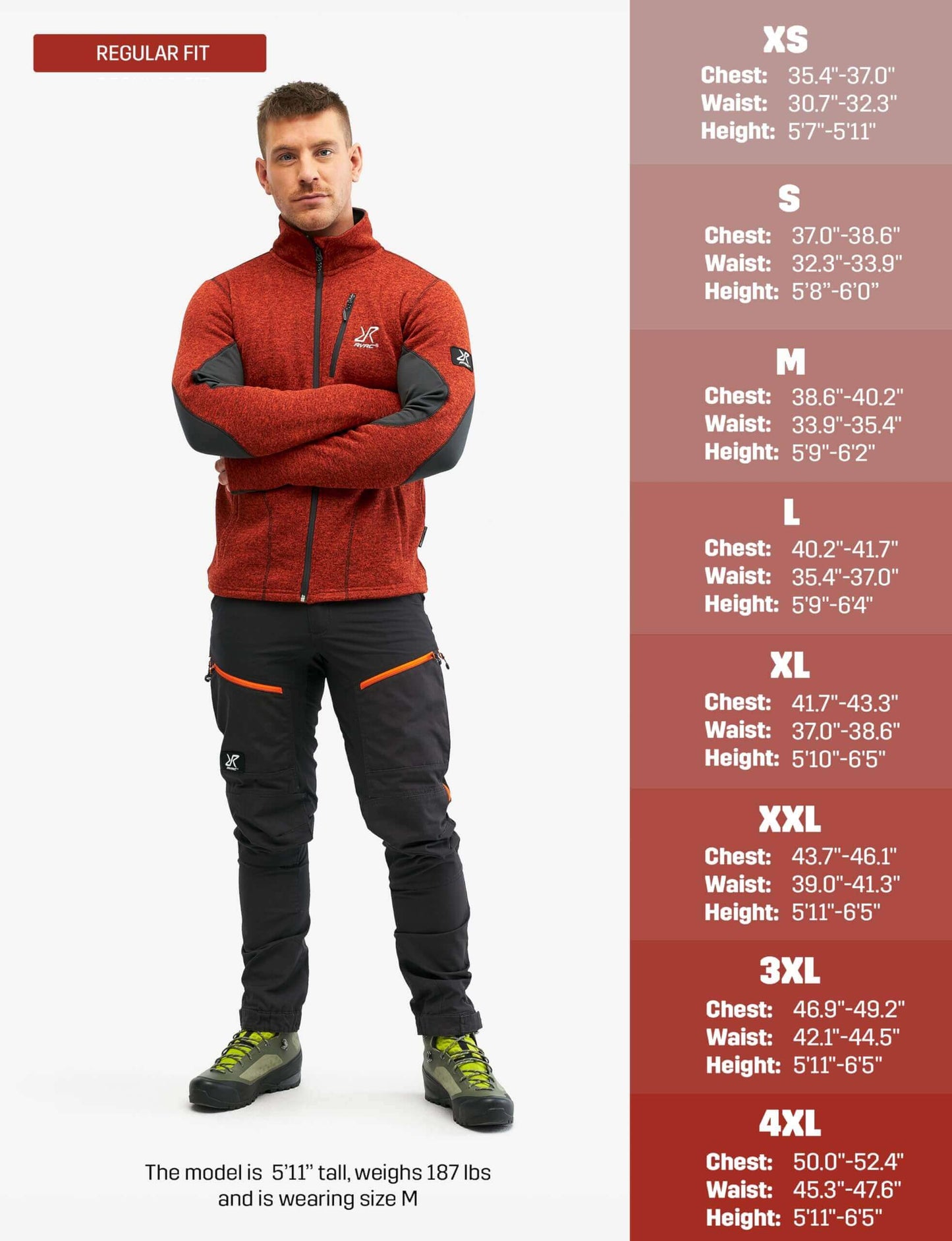 Image Showing RevolutionRace Men's Fusion Fleece, Fleece Jacket Perfect for Hiking - Product Type Jacket - Buy Now $114.55 - Adventure Gear from Global Trekker