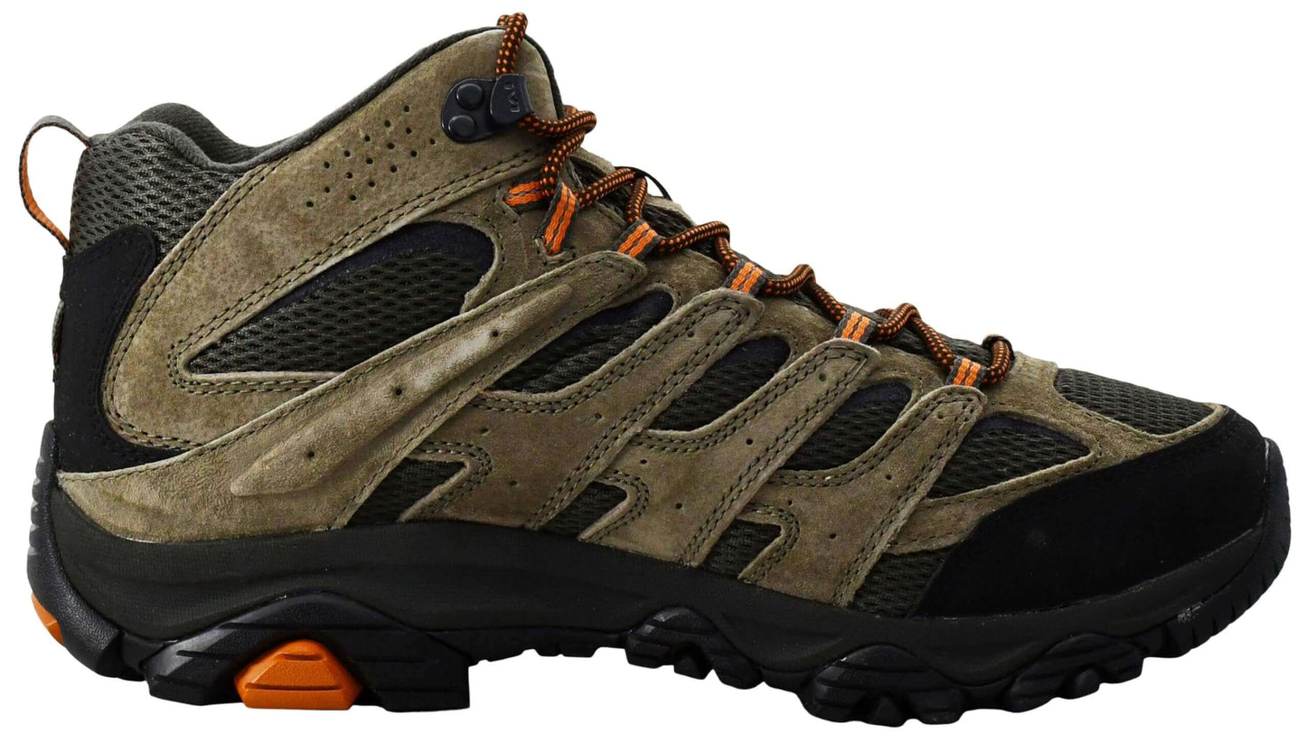 Image Showing Merrell Men's Moab 3 Mid Waterproof Hiking Boot - Product Type Footwear - Buy Now $192.66 - Adventure Gear from Global Trekker