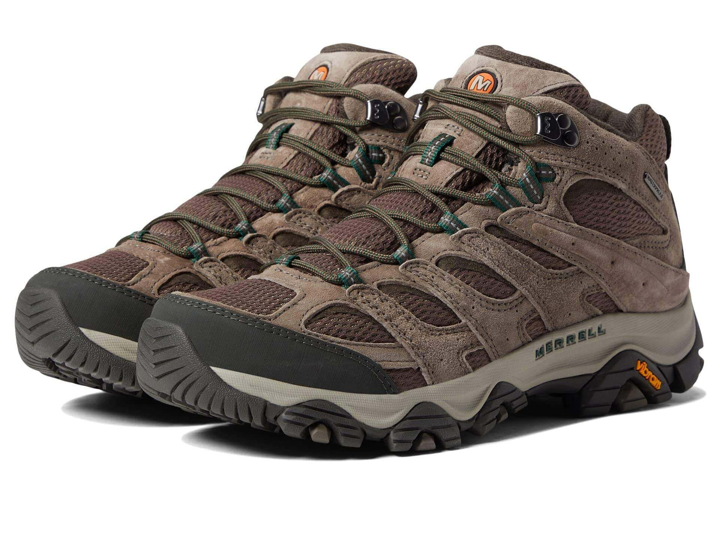 Image Showing Merrell Men's Moab 3 Mid Waterproof Hiking Boot - Product Type Footwear - Buy Now $192.66 - Adventure Gear from Global Trekker