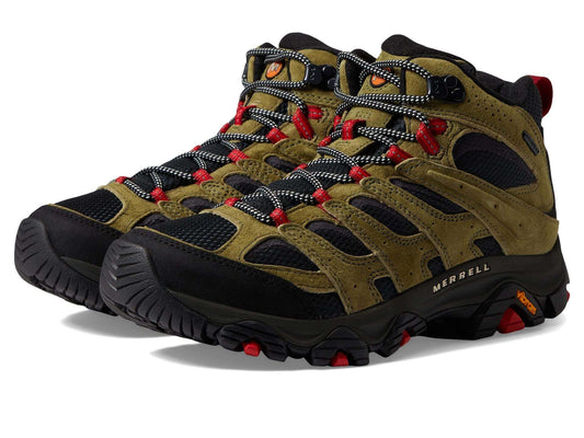 Image Showing Merrell Men's Moab 3 Mid Waterproof Hiking Boot - Product Type Footwear - Buy Now $145.99 - Adventure Gear from Global Trekker