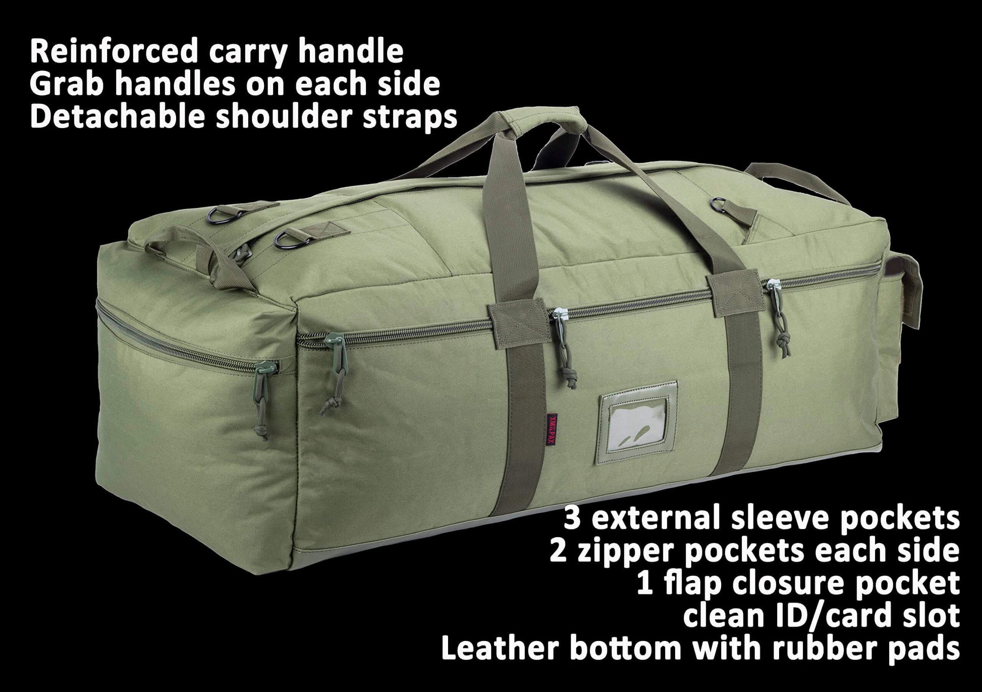 Image Showing Large Military Duffle Bag Tactical Gear Load Out Bag Deployment Cargo Bag - Product Type Duffel Bag - Buy Now $91.34 - Adventure Gear from Global Trekker