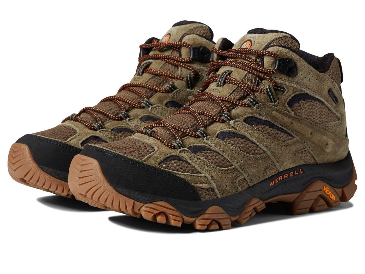 Image Showing Merrell Men's Moab 3 Mid Waterproof Hiking Boot - Product Type Footwear - Buy Now $192.66 - Adventure Gear from Global Trekker