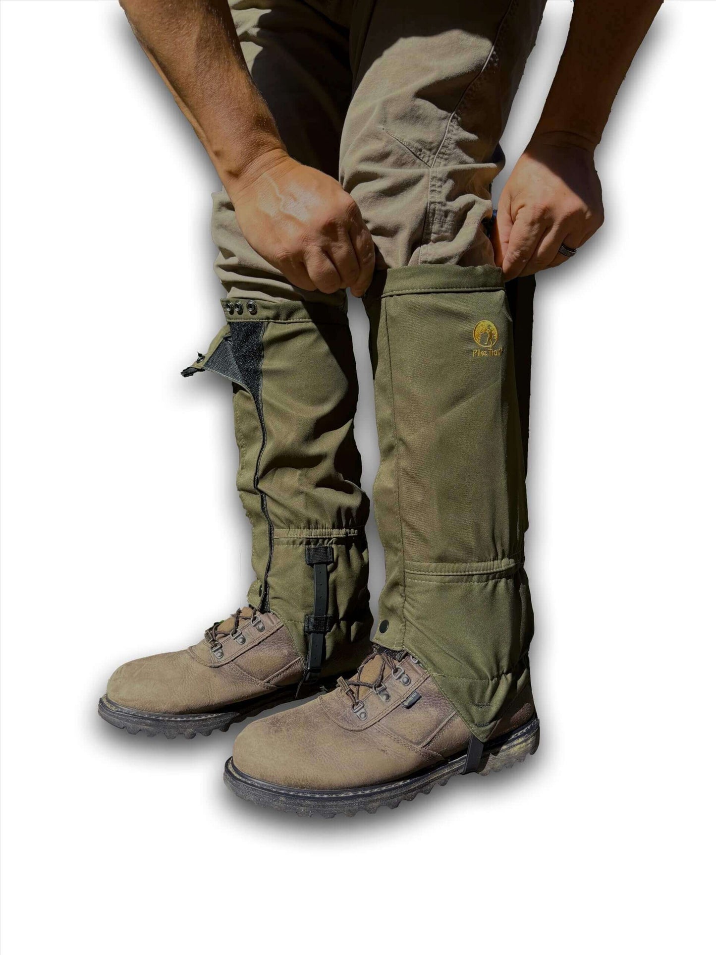 Image Showing Pike Trail Waterproof Adjustable Leg Gaiters: for Hiking in Mud, Sand, and Snow - Product Type Gaiters - Buy Now $73.07 - Adventure Gear from Global Trekker