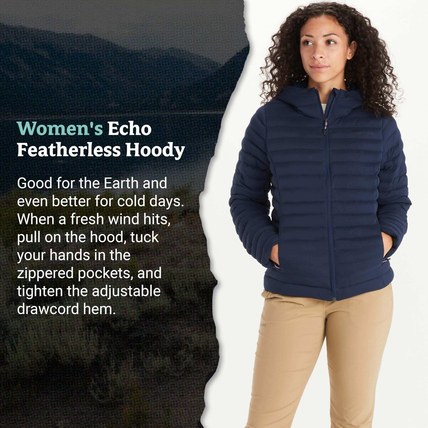 Image Showing MARMOT Women's Echo Featherless Hoody - Product Type Jacket - Buy Now $290.00 - Adventure Gear from Global Trekker