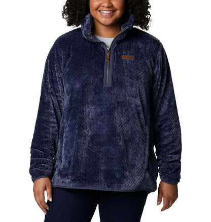 Image Showing Columbia Women's Fire Side Sherpa 1/4 Zip - Product Type Jacket - Buy Now $70.69 - Adventure Gear from Global Trekker