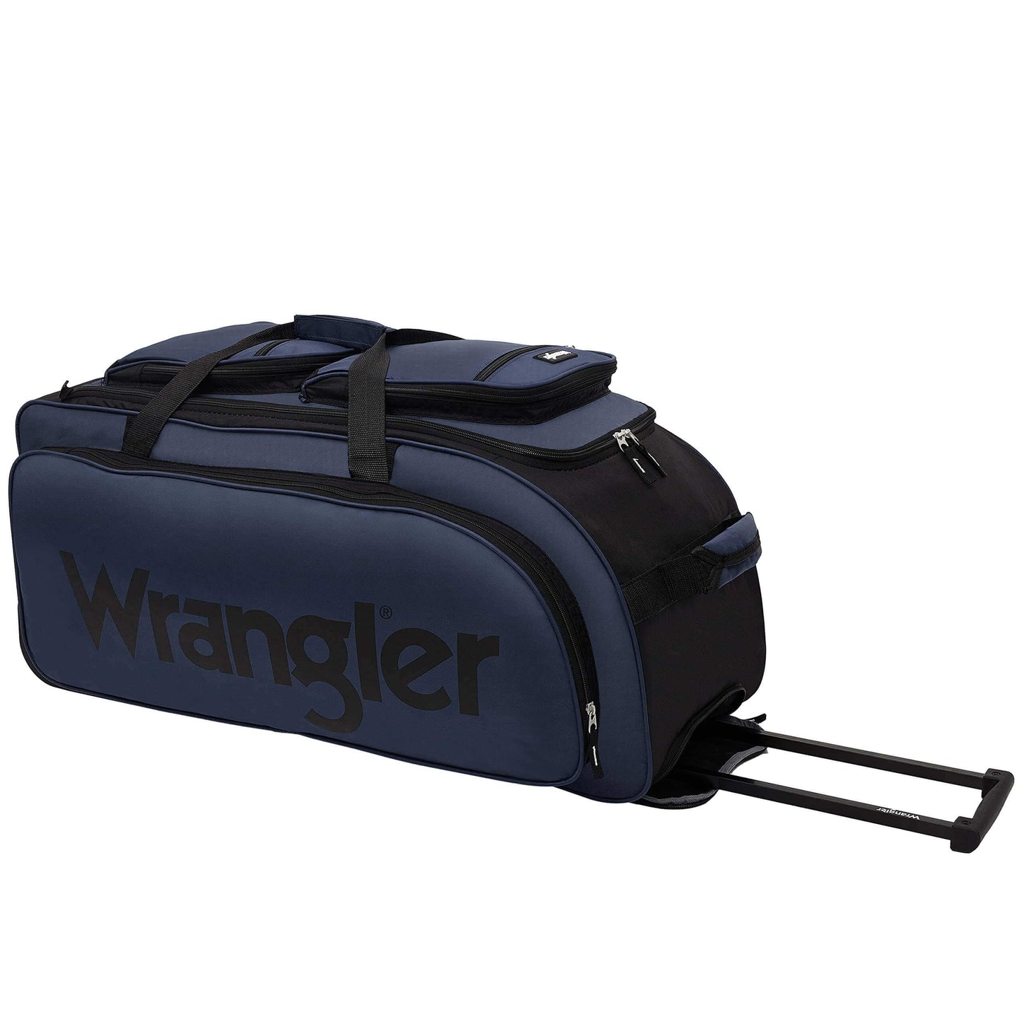 Image Showing Wrangler 30" Wesley Rolling Duffel Bag - Product Type Duffel Bag - Buy Now $63.80 - Adventure Gear from Global Trekker